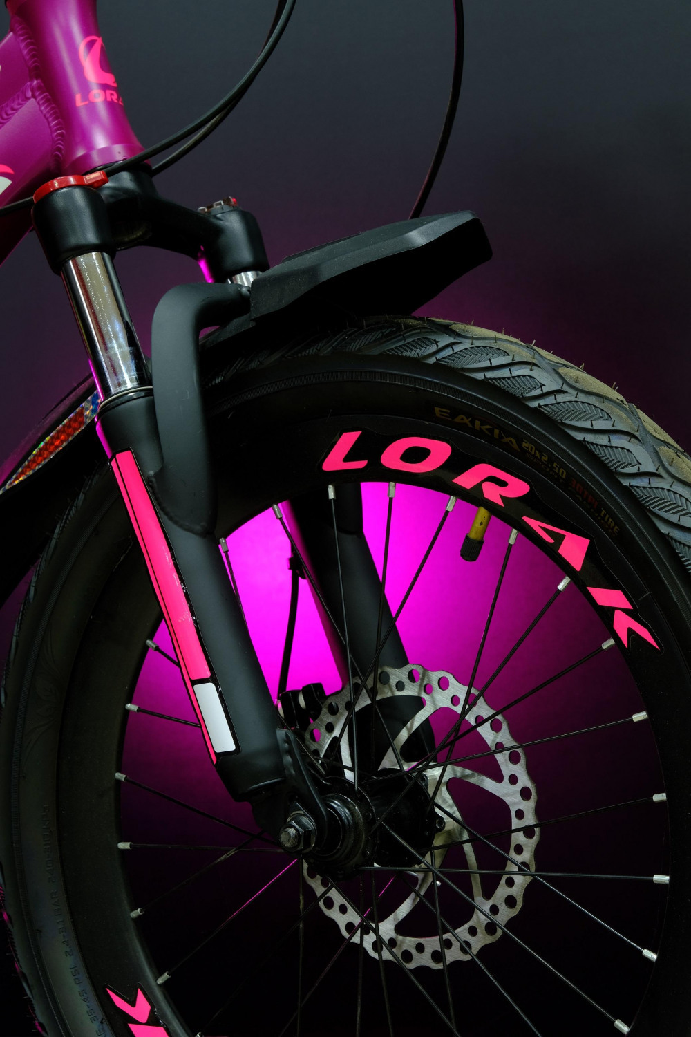 Lorak Race 20 Матовый Фиолетовый/Белый