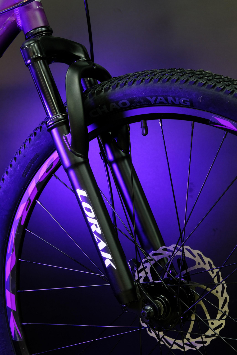 Lorak Race 26 Матовый Фиолетовый/Белый 13р (на рост 130-148)