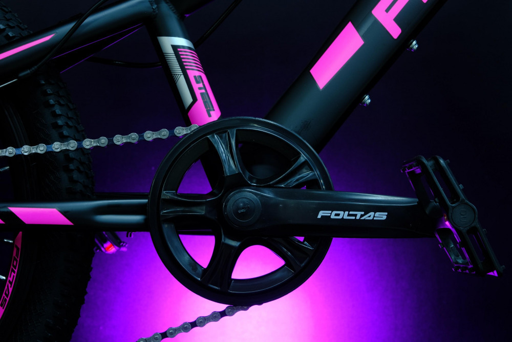 FOLTAS 20 Матовый Черный/Розовый