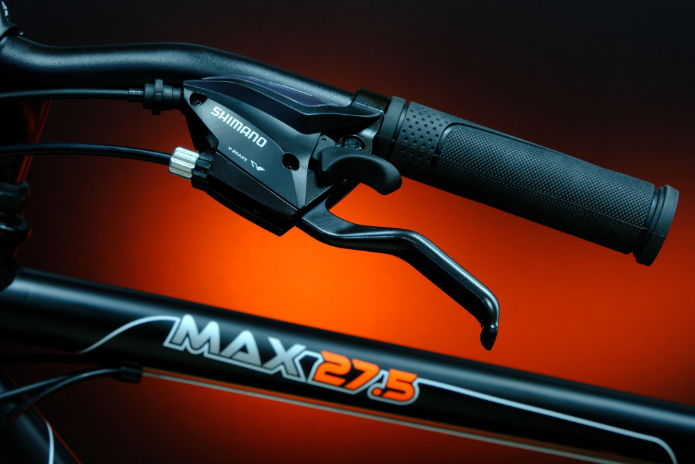 Lorak MAX 27,5 Матовый Чёрный/Оранжевый 21р (на рост 183-190)