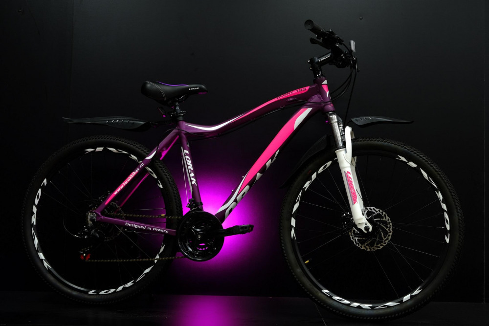 Lorak Glory 100 Матовый Фиолетовый/Розовый рама 19 (на рост 171-182)