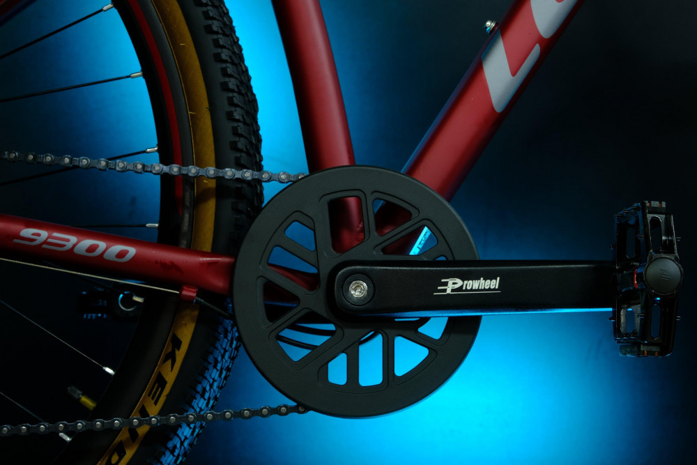 LORAK Sel 9300 Матовый Красный/Серый 18р (на рост 163-179)