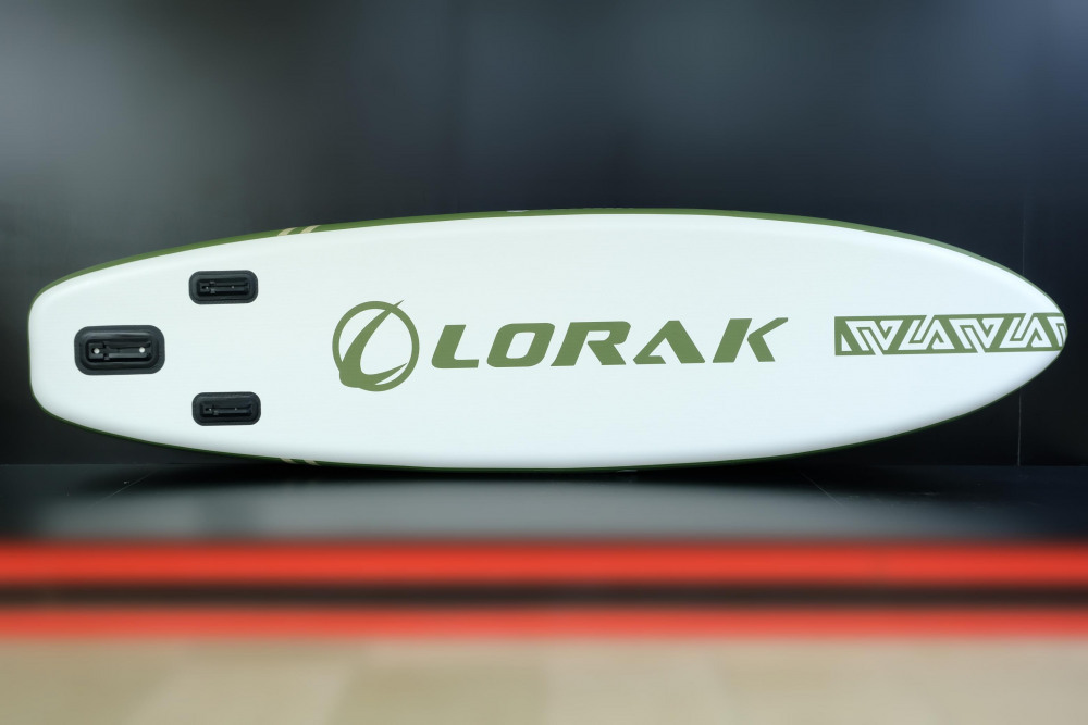 Сапборд Lorak 904 (320*84*15) бело-коричневый, код 77904