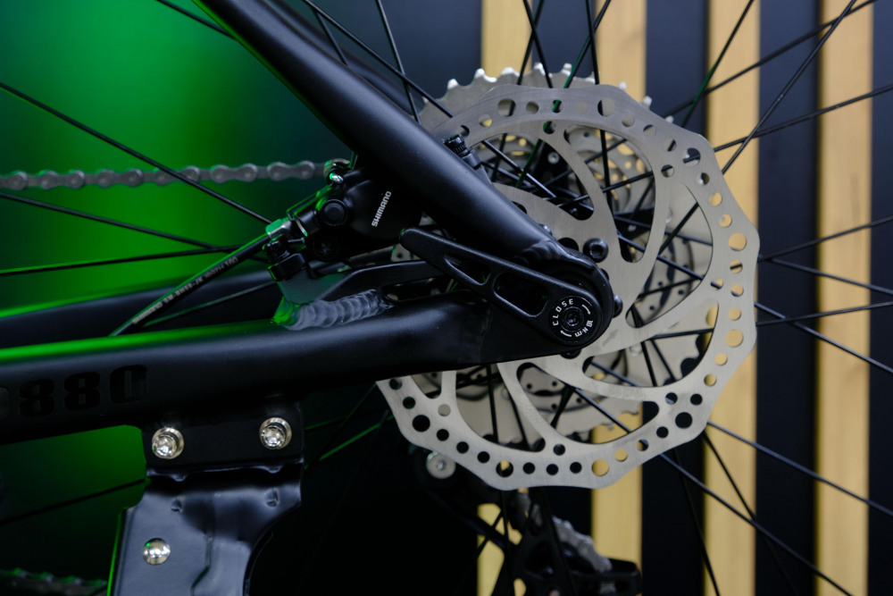 LORAK Sel 9880 Матовый Зелёный/Чёрный рама 21 (на рост 183-190)